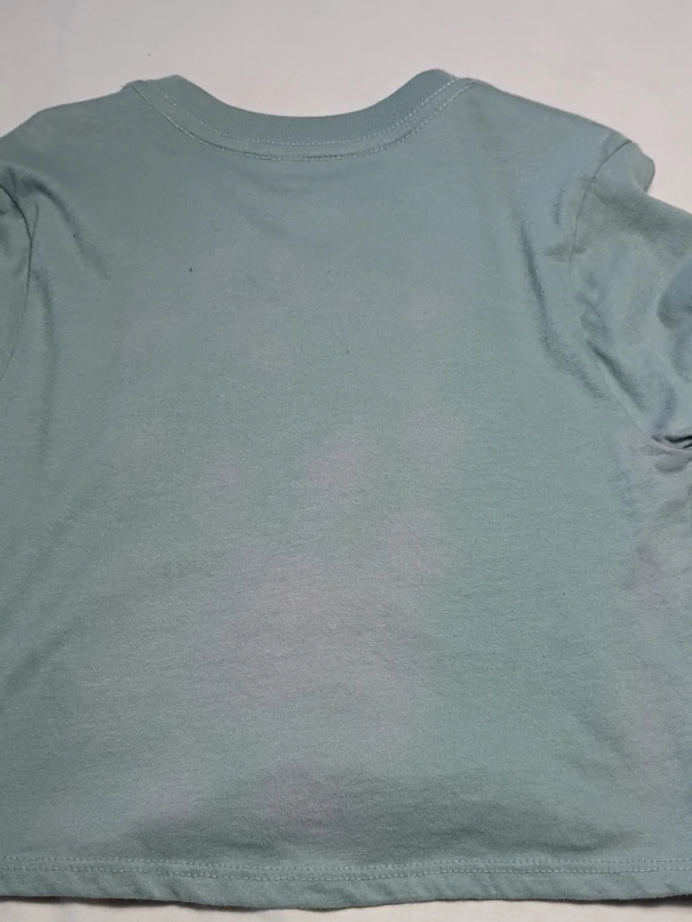 NWT O'Neill Girls Seafoam Long-Sleeve Crop Butterfly Graphic Top Size Small